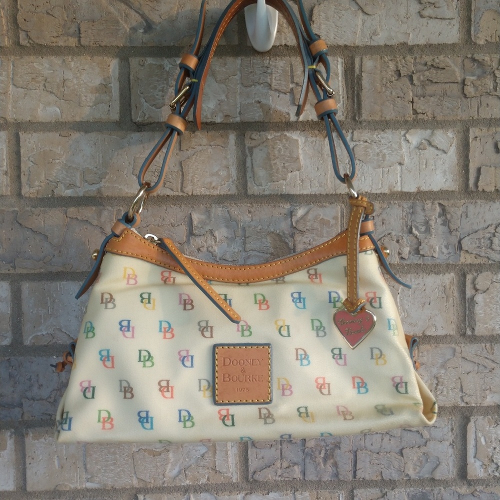 Dooney & Bourke rainbow zipper purse and wallet